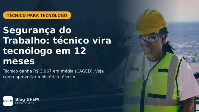 Profissional de segurança do trabalho com capacete, óculos de proteção e colete de alta visibilidade sinalizando com bandeira em área de obra