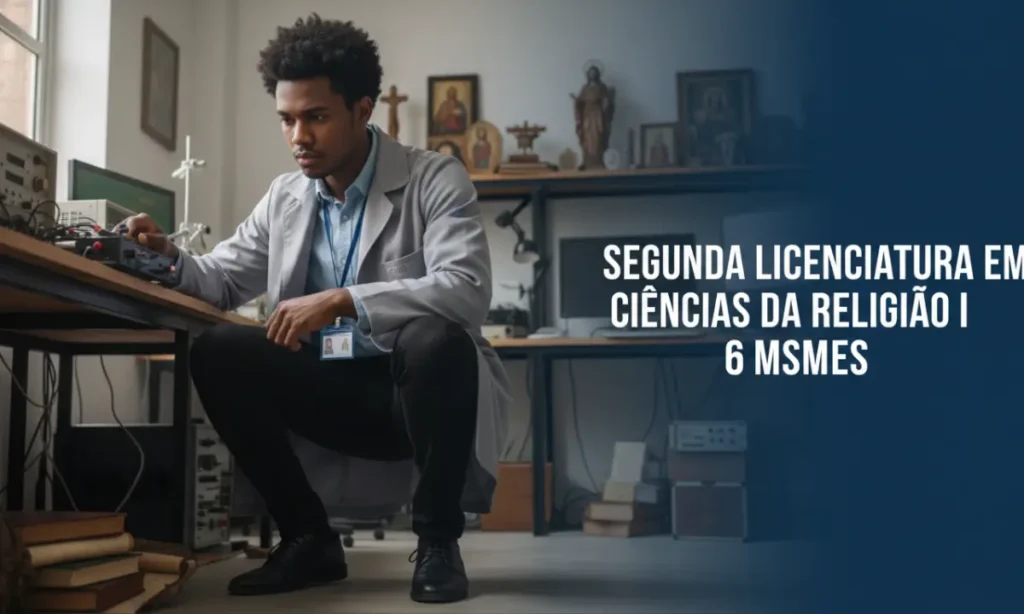 Segunda Licenciatura em Ciências da Religião I 6 meses