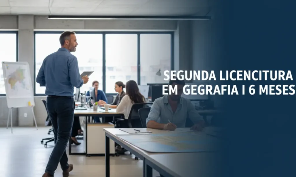 Segunda Licenciatura em Geografia I 6 meses