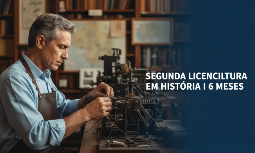 Segunda Licenciatura em História I 6 meses
