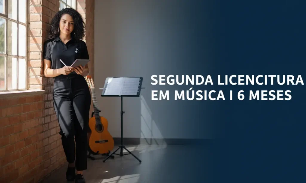 Segunda Licenciatura em Música I 6 meses