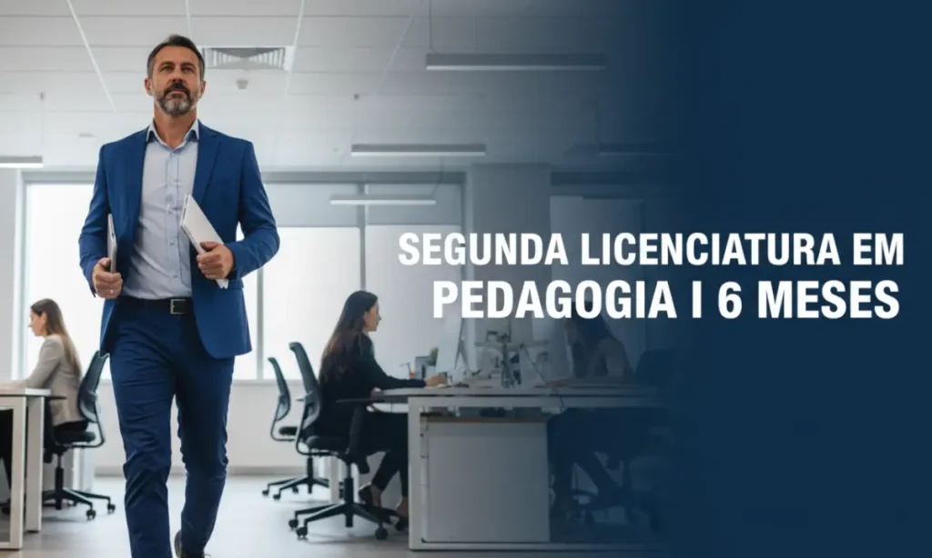 Segunda Licenciatura em Pedagogia I 6 meses
