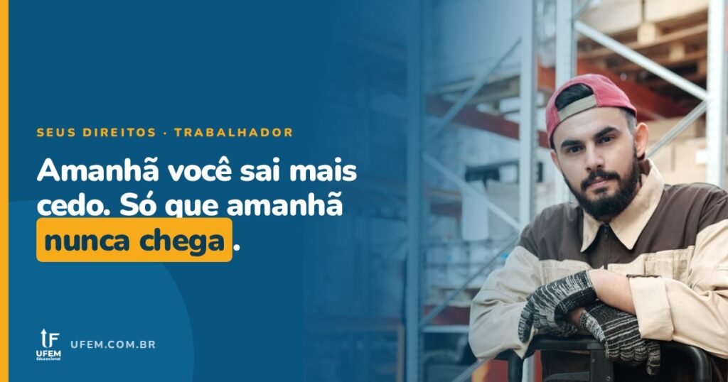 Banco de horas: "amanhã você sai mais cedo" vale como lei ou só como conversa?