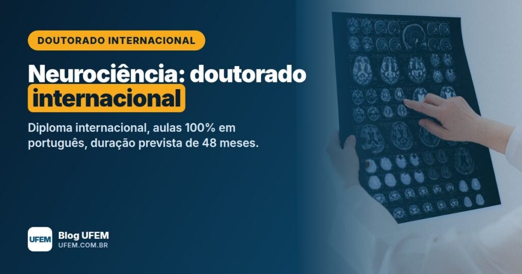 Doutorado em Neurociência internacional UFEM