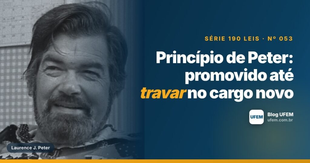 Princípio de Peter: promovido até travar no cargo novo